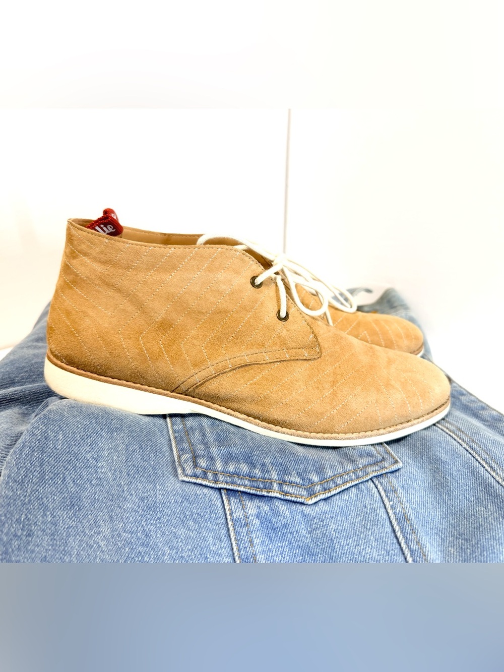 Rollie Nation Women’s Tan Suede Ankle Lace-up Booties 40